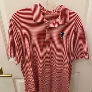 Vineyard Vines Atlanta Falcons Performance Golf Polo Medium